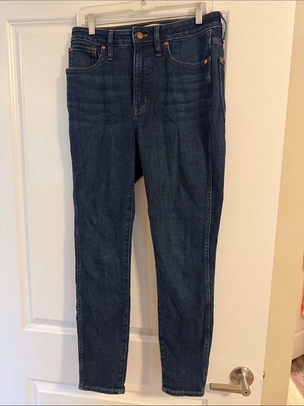 Madewell Dark Indigo Skinny Jeans